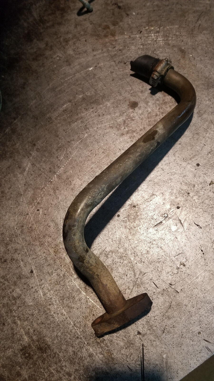 3946300 1998-02 Dodge Ram 24V Cummins diesel HOLSET HX35W OIL DRAIN PIPE