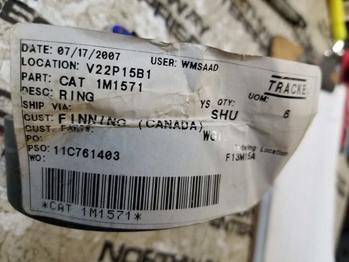 LOT OF 2PC - CAT 1M-1571 1M1571 101.60mm Outer Diameter Plastic Ring