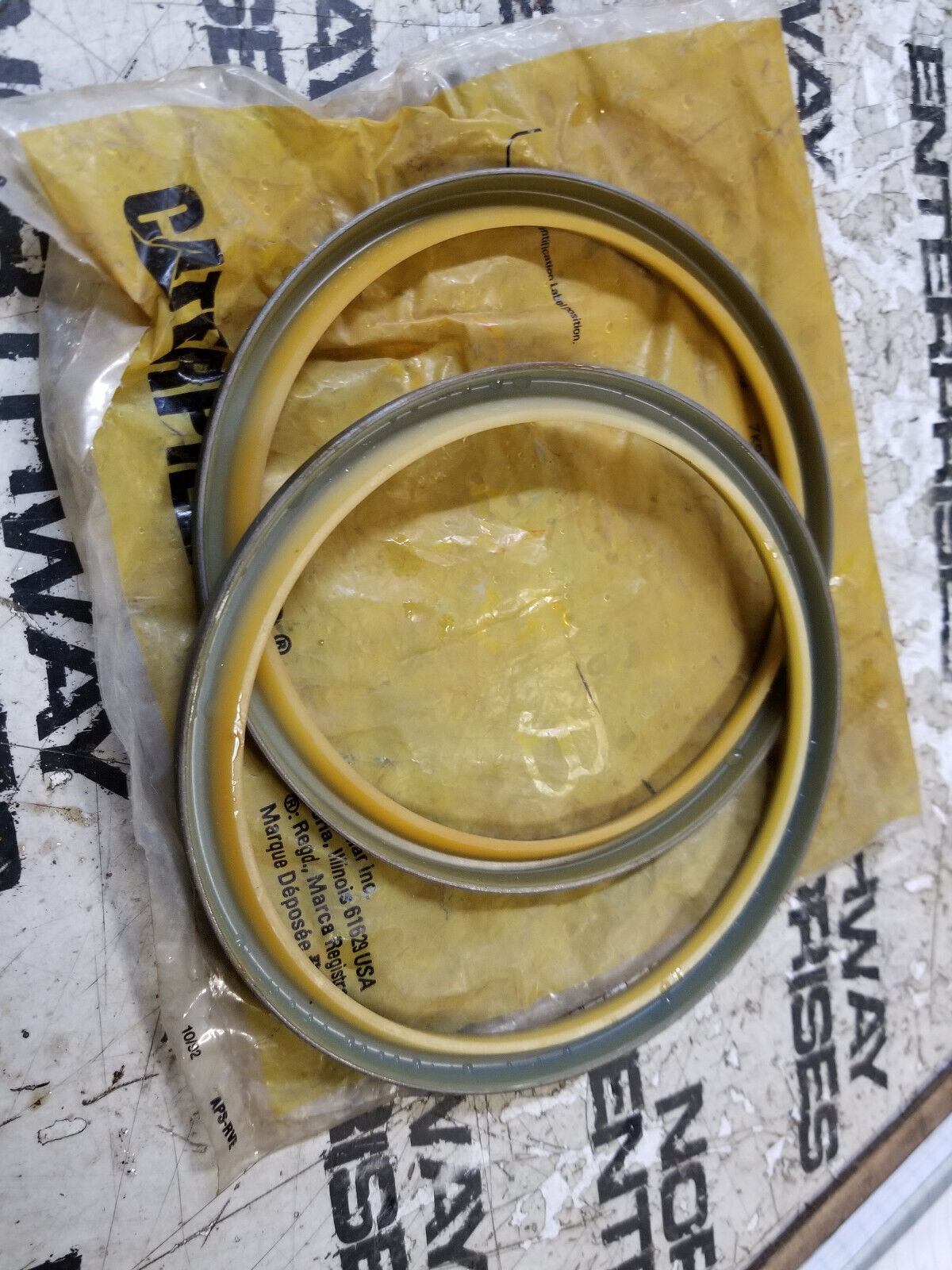 1 PACK OF 2PC - CAT 7K-9220 7K9220 127mm Inner Diameter Pin Seal