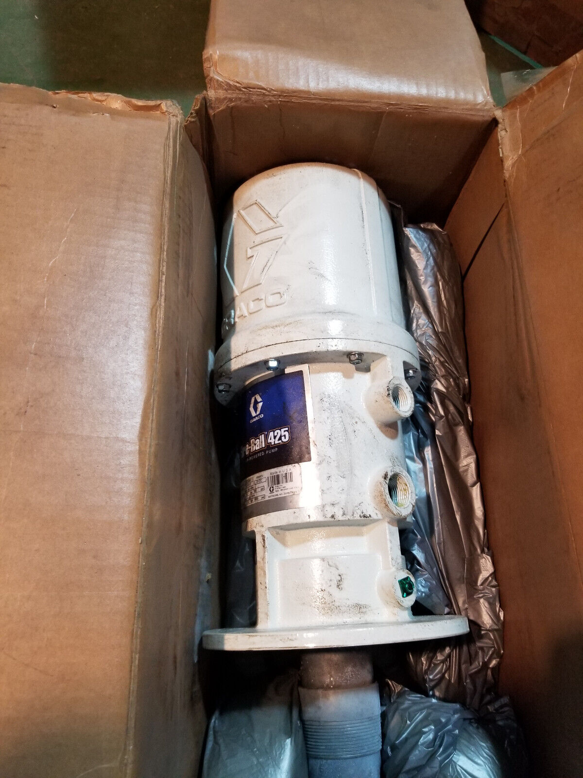 GRACO FIRE-BALL 425 222095 SERIES D12C 10:1 55 Gallon (200 Liter) Oil Pump
