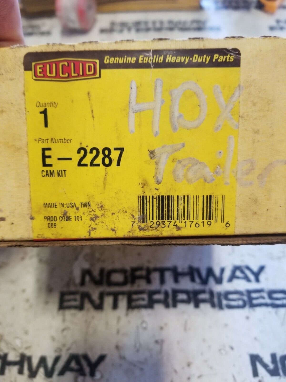 EUCLID E2287 GENUINE E-2287 S-CAM KIT