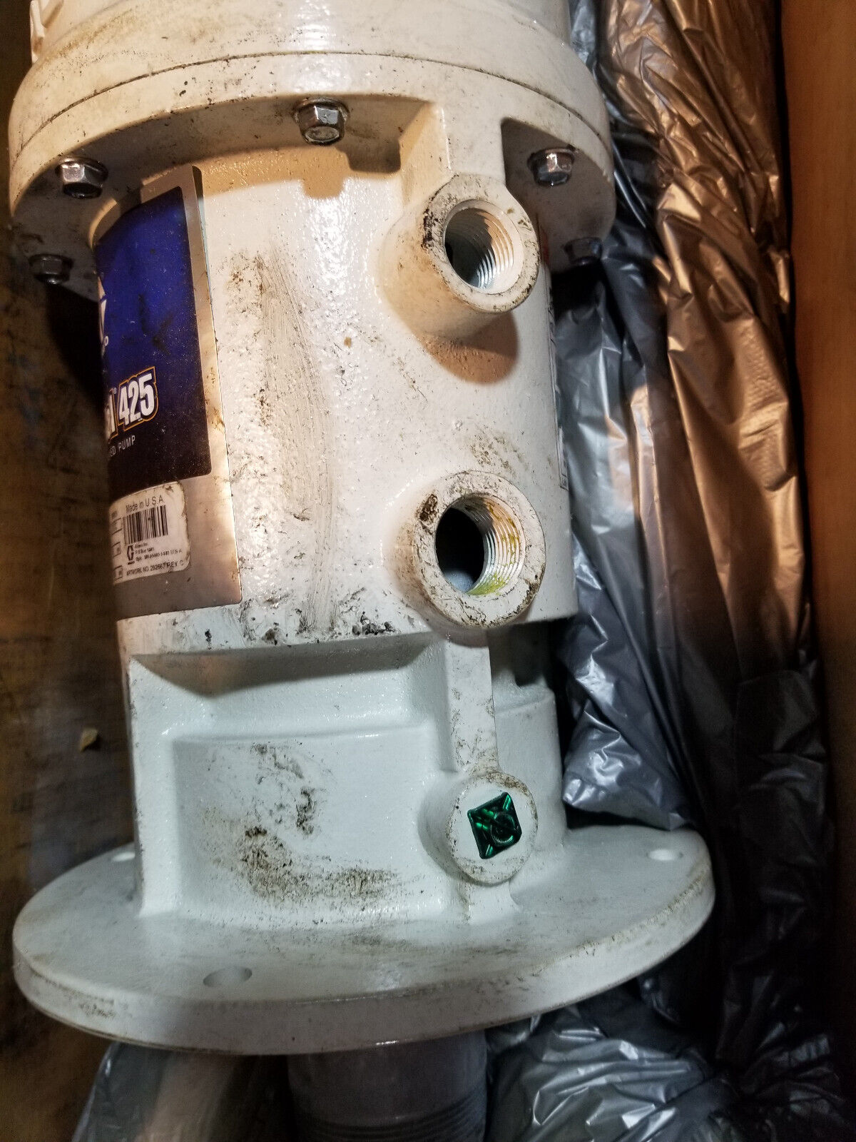 GRACO FIRE-BALL 425 222095 SERIES D12C 10:1 55 Gallon (200 Liter) Oil Pump