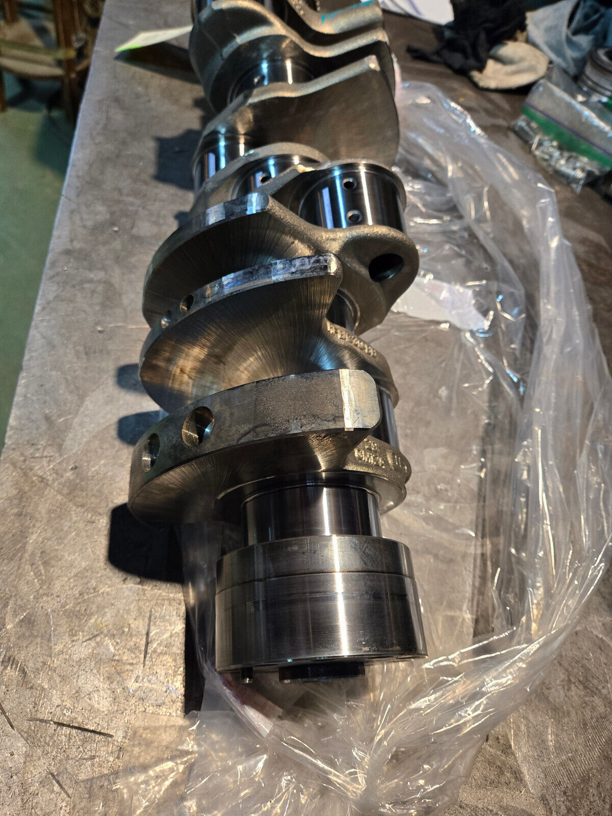 2011-2015 Ford 6.7 Powerstroke Diesel Crankshaft SONOFLUXED POLISHED STANDARD