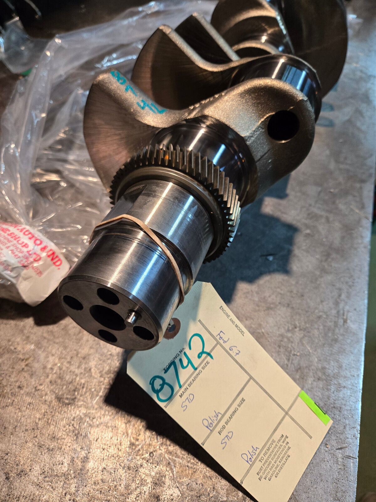 2011-2015 Ford 6.7 Powerstroke Diesel Crankshaft SONOFLUXED POLISHED STANDARD