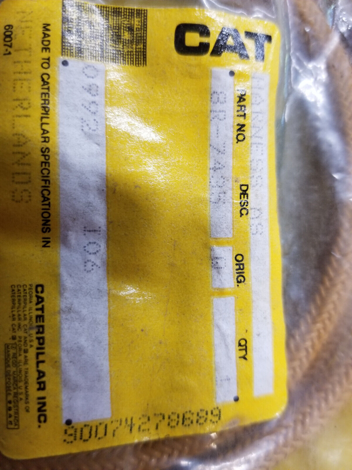 CAT 8R-7435 8R7435 HARNESS 235C