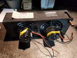 Reddot Heater Unit 24v Double Fan - Rear Exit Connections R-255 R-255-10-24P