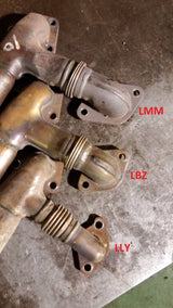 98066018 2008-2010 GMC 6.6 DURAMAX LMM DIESEL EXHAUST EGR PIPE