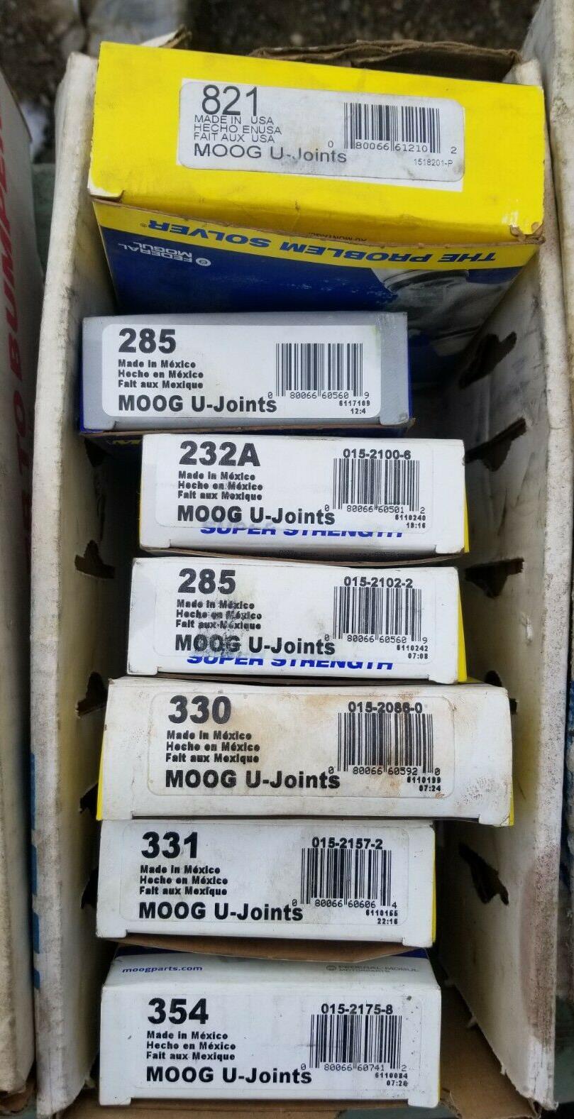 MOOG LOT MOOG 821, MOOG 285, MOOG 232A, MOOG 285, MOOG 330, MOOG 331, MOOG 354