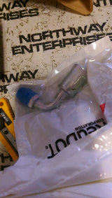 Red Dot 90 Deg. Male O-Ring Refrigerant Aluminum Fitting 70R4398S