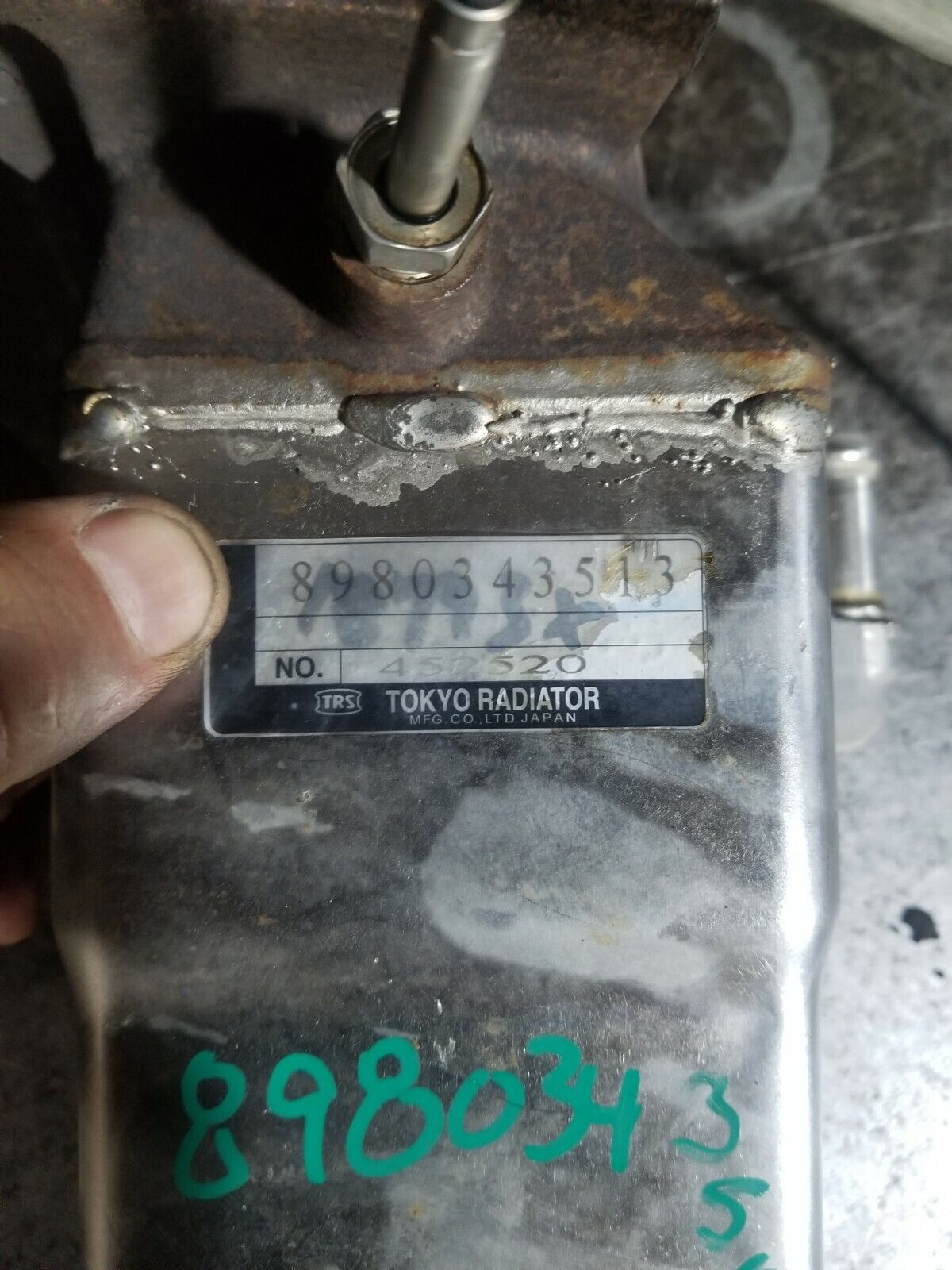 08 09 2008-2010 SILVERADO DURAMAX DIESEL LMM EGR COOLER no valve