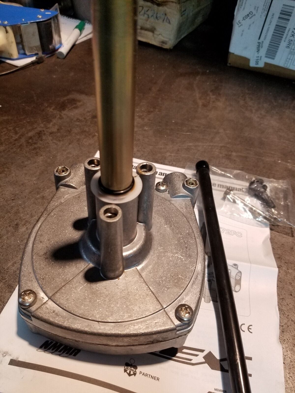 T71FC Uflex Single Cable Rotary Steering Helm