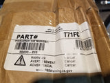 T71FC Uflex Single Cable Rotary Steering Helm