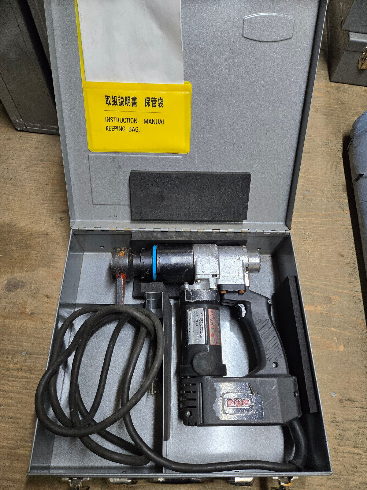 TN-20EZ-1 Tone Shear Wrench Model TN-20EZ-1 - Turn of the Nut Tightening Wrench