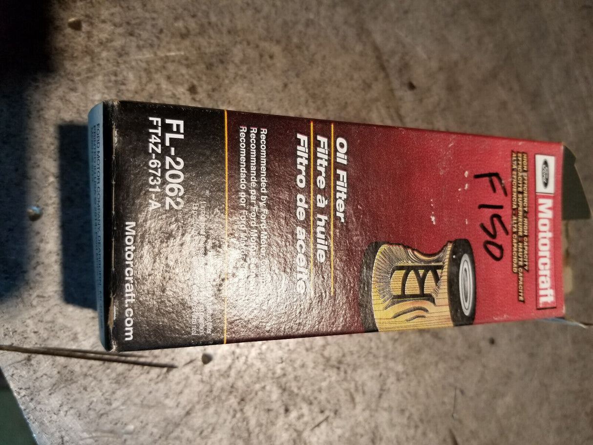 Genuine OEM Motorcraft Ford Engine Oil Filter FL-2062-A With Gaskets FL-2062