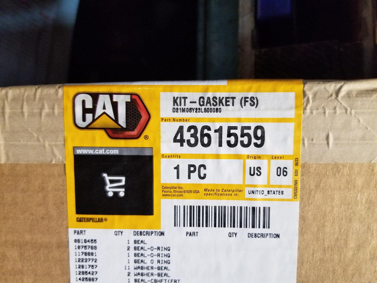 436-1559 Front Housing Install Kit 4361559 C18 C15