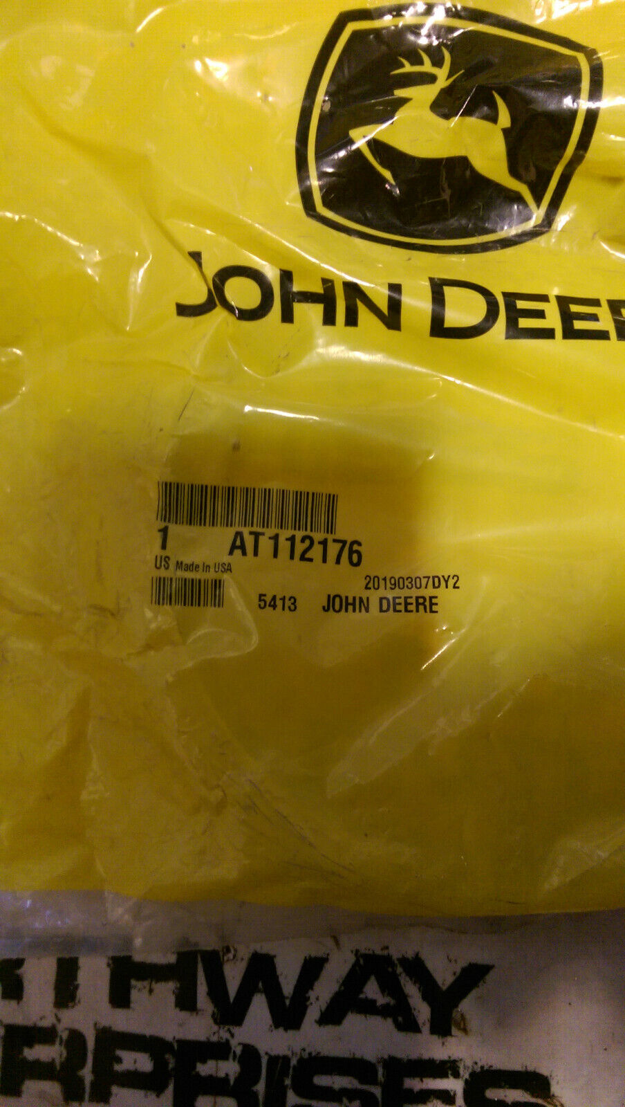JOHN DEERE AT112176 CLAMP