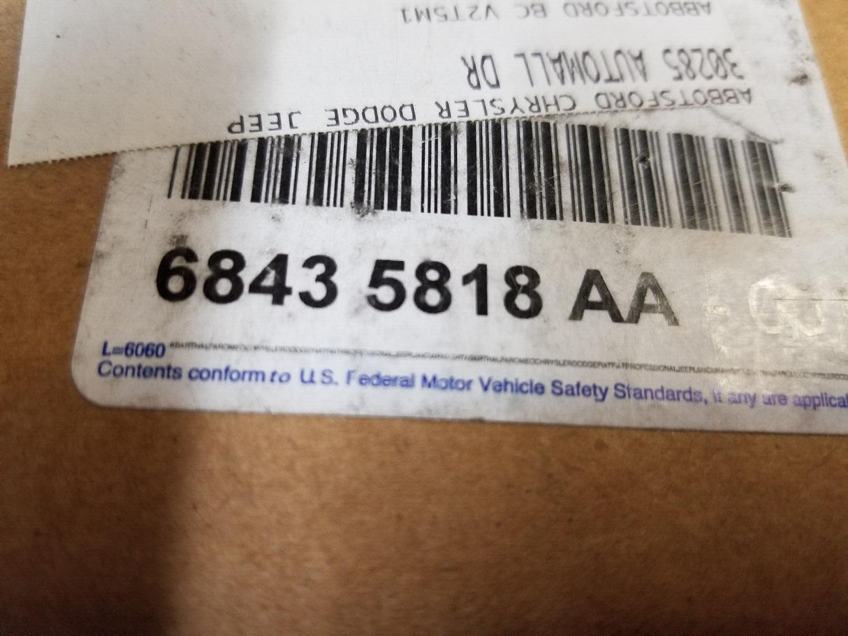MOPAR 68435818AA Bosch Nitrogen Oxide NOX  SENSOR