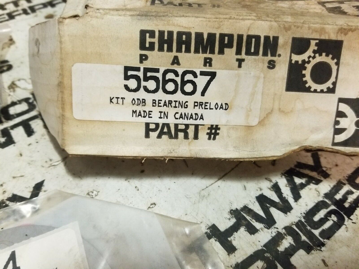 55667 CHAMPION KIT ODB BEARING PRELOAD KIT