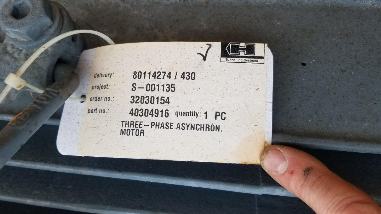 VEM MOTOR IE3-W41R 225S 4 EE TPM HW 39.8 KW 53.6HP 1783RPM 460V D 60HZ IM B35 IP