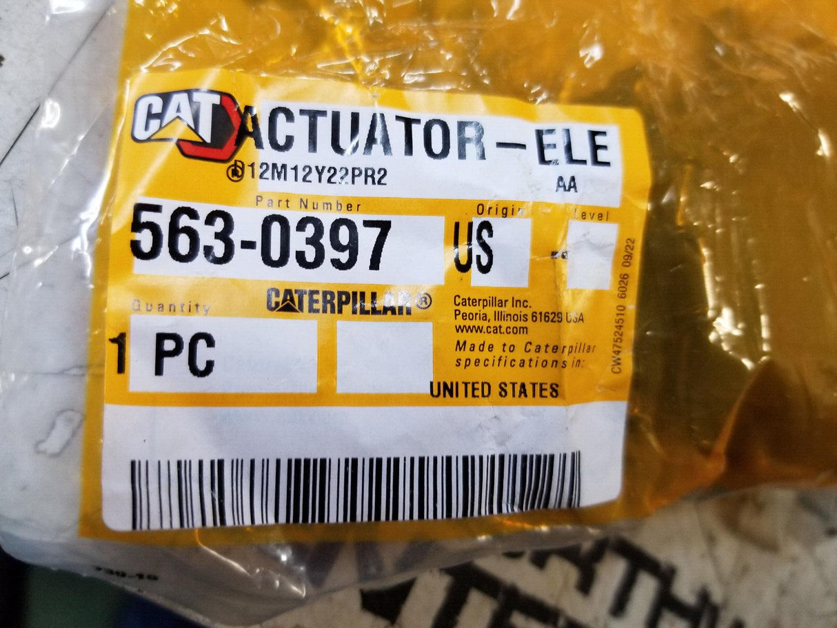 563-0397 9 Volts To 32 Volts Dc Electronic Actuator 5630397