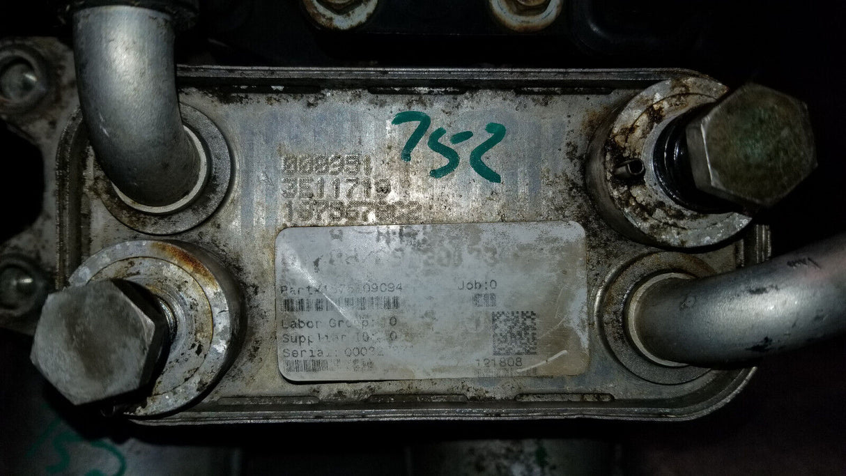 08-10 2008 6.4 Powerstroke Turbo Diesel International 6.4 Fuel Cooler 1875109C93
