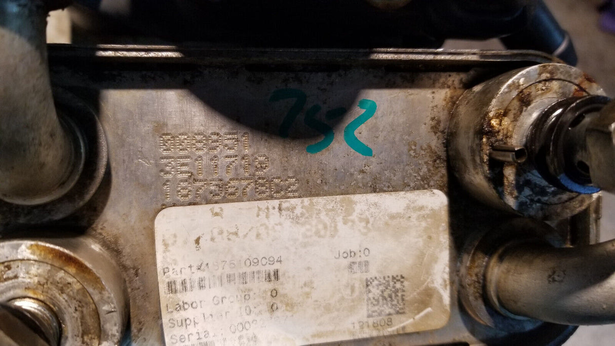 08-10 2008 6.4 Powerstroke Turbo Diesel International 6.4 Fuel Cooler 1875109C93