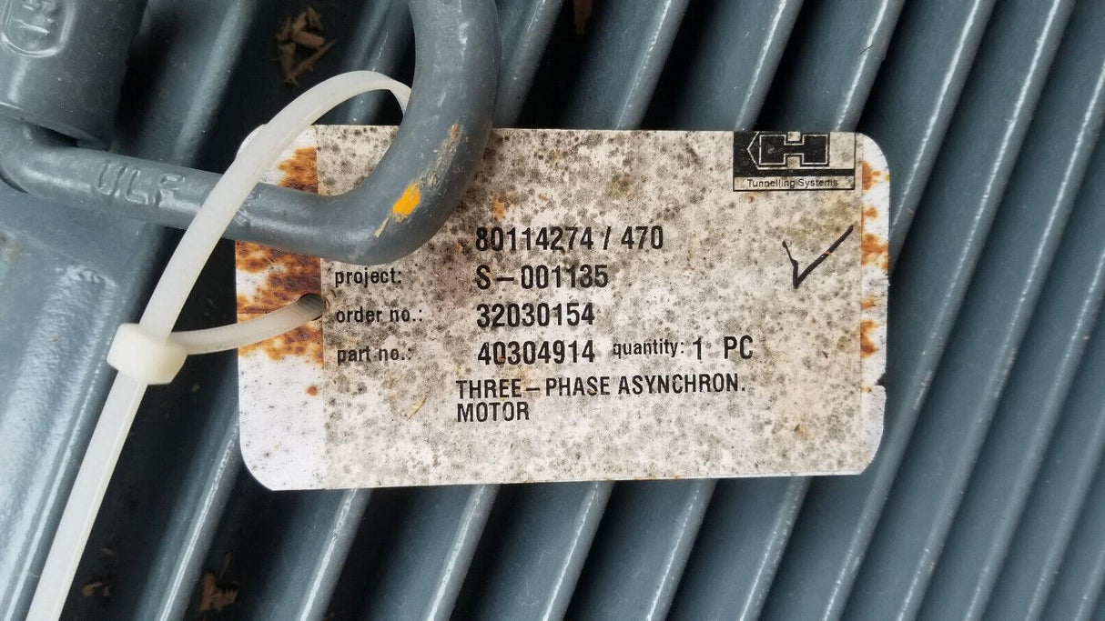 VEM MOTOR IE3-W41R 280M 4 EE LL TPM HW 90.00KW 120.7HP 1790RPM 460V D 60HZ IM B3