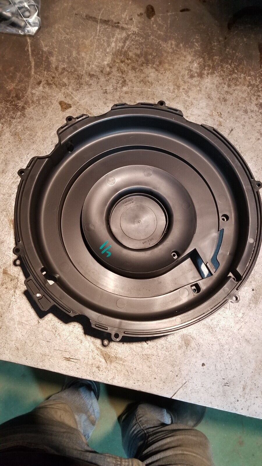 EVINRUDE 300HP G2 Air duct AIR DUCT 0357168  5009165