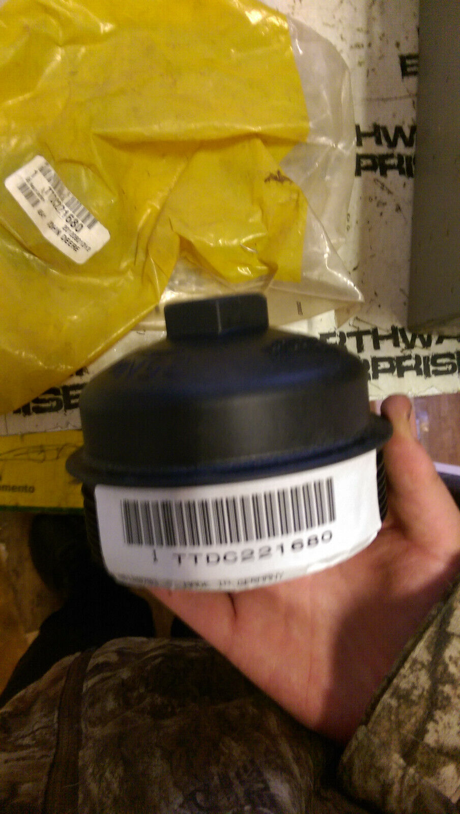 JOHN DEERE TTDC221680 FILTER HEAD