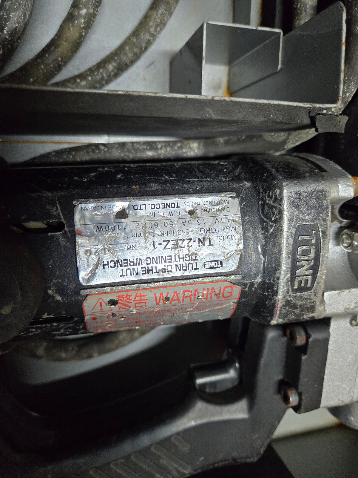 TN-22EZ-1 Tone Shear Wrench Model TN-22EZ-1 - Turn of the Nut Tightening Wrench