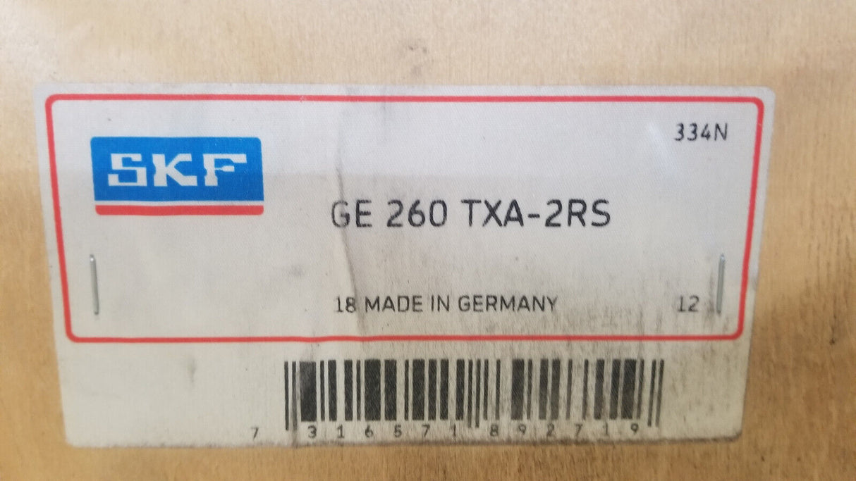 SKF GE 260 TXA-2RS BEARING GE260 TXA 2RS