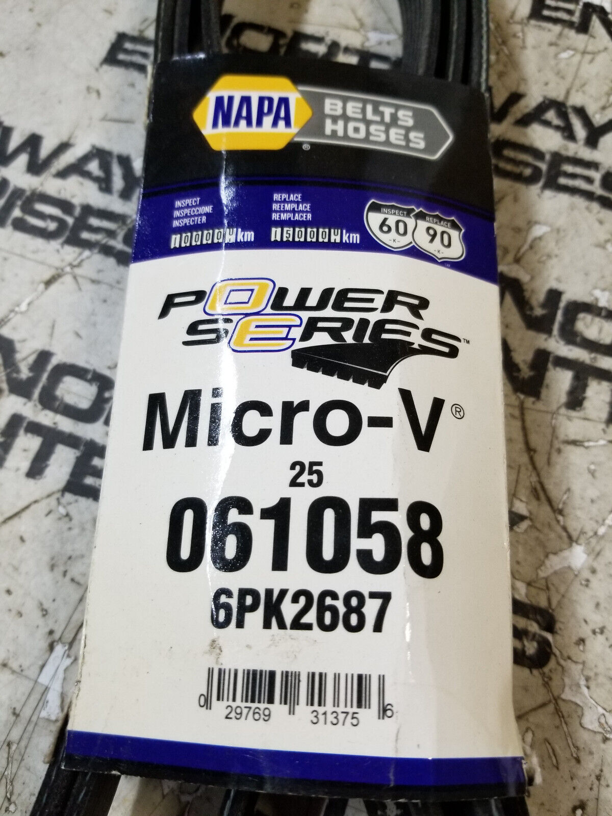 NAPA-Gates Serpentine Belt 25-061058 061058