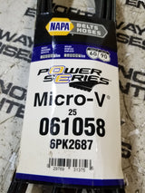 NAPA-Gates Serpentine Belt 25-061058 061058