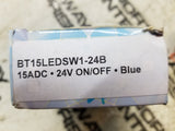 BOCATECH 24V MINI LED POWER SWITCH SKU: BT15LEDSW1-24B
