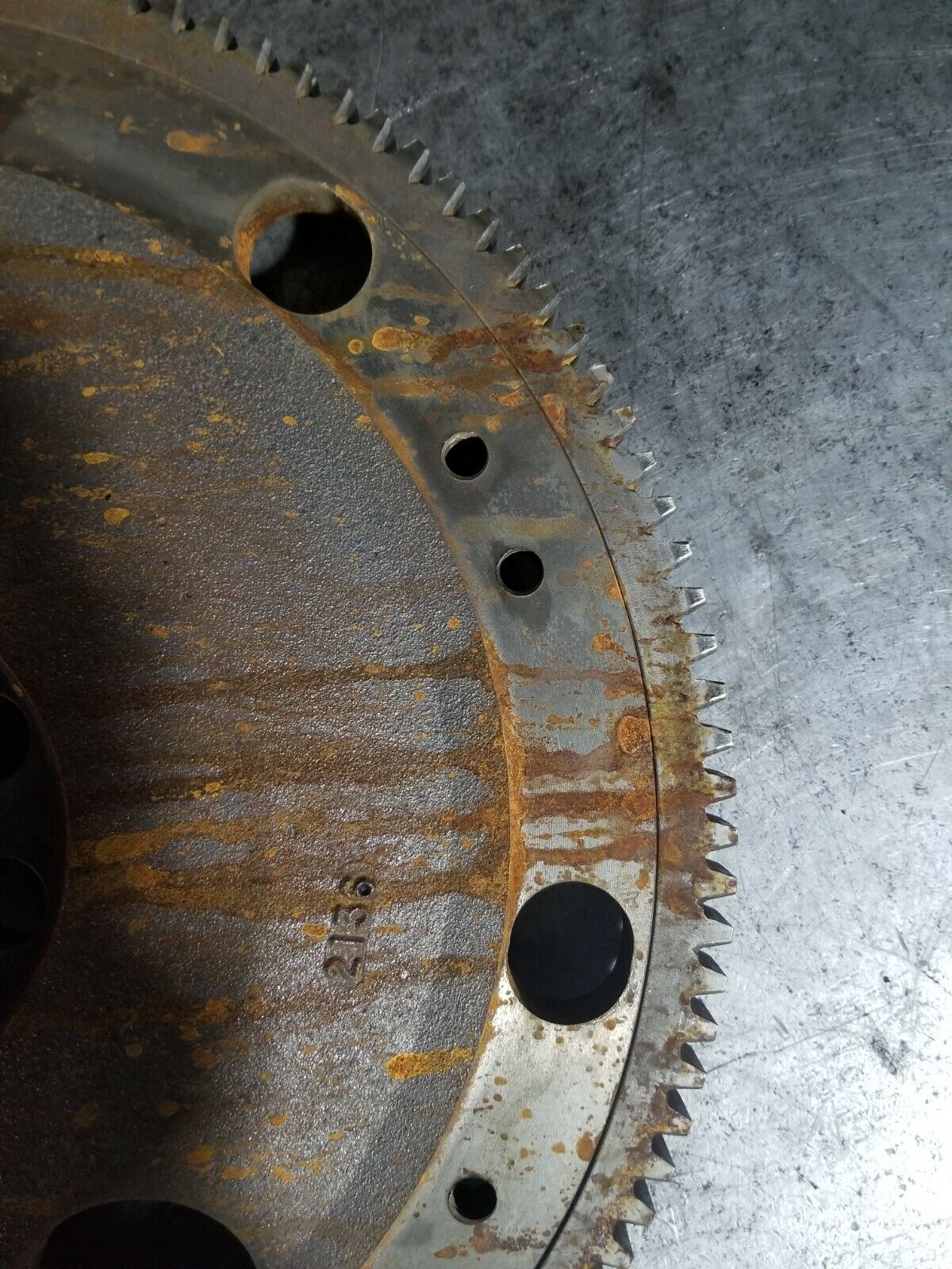 06-10 Duramax LBZ  LMM FLYWHEEL Allison Flexplate Ring Gear 97372295 r255