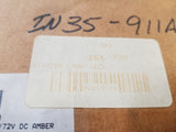 IN35-911A 35-911A Model 911 35-911A 12-80VDC Amber Strobe New METEORLITE