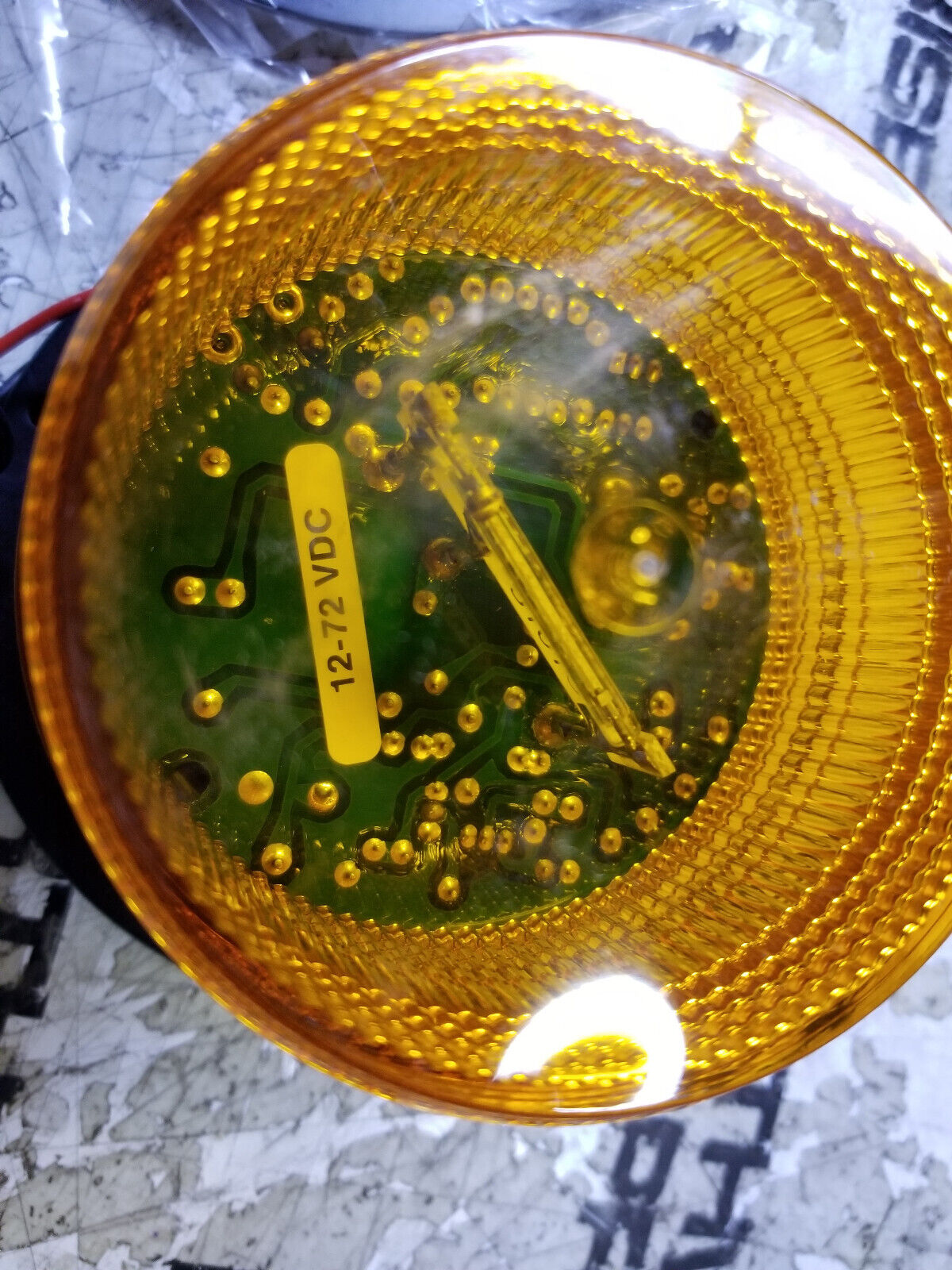 IN35-911A 35-911A Model 911 35-911A 12-80VDC Amber Strobe New METEORLITE