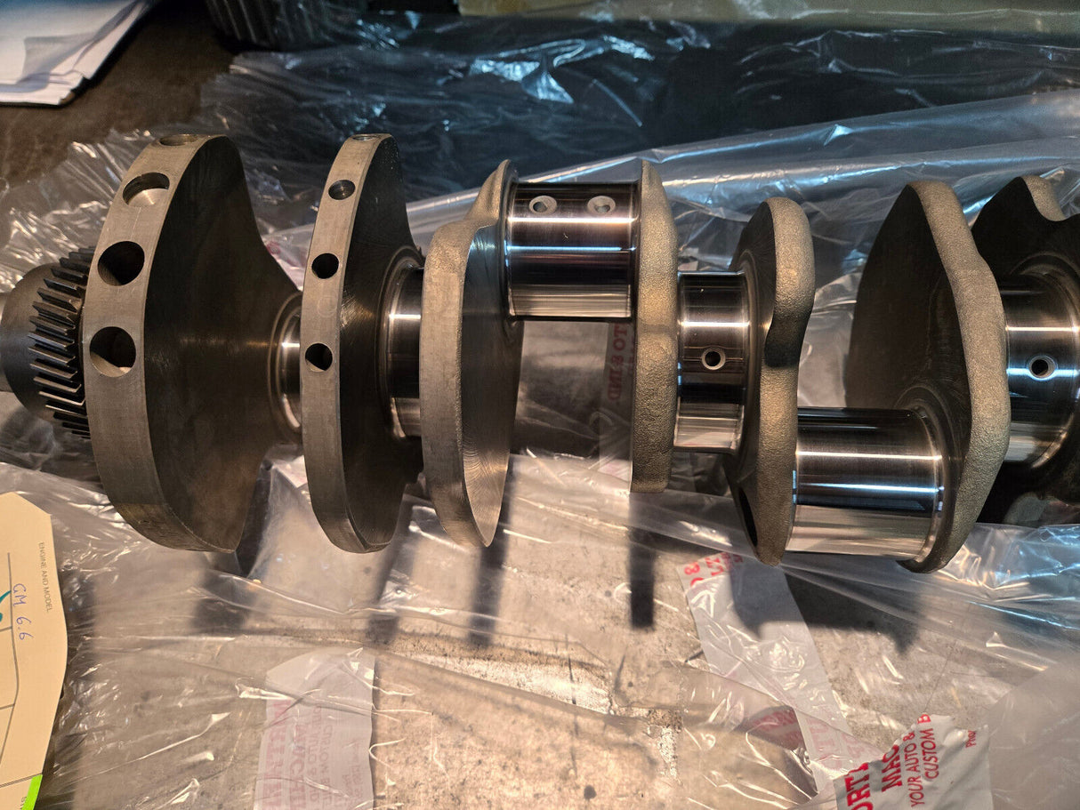 97374386 2006-2010 LBZ LMM 6.6L DURAMAX CRANKSHAFT POLISHED STANDARD SONOFLUXED