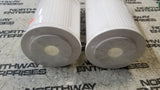 LOT OF 2PC Parker Sediment Filter, 20 micron, 18 Sq Ft, 510?, PN: 33-0053