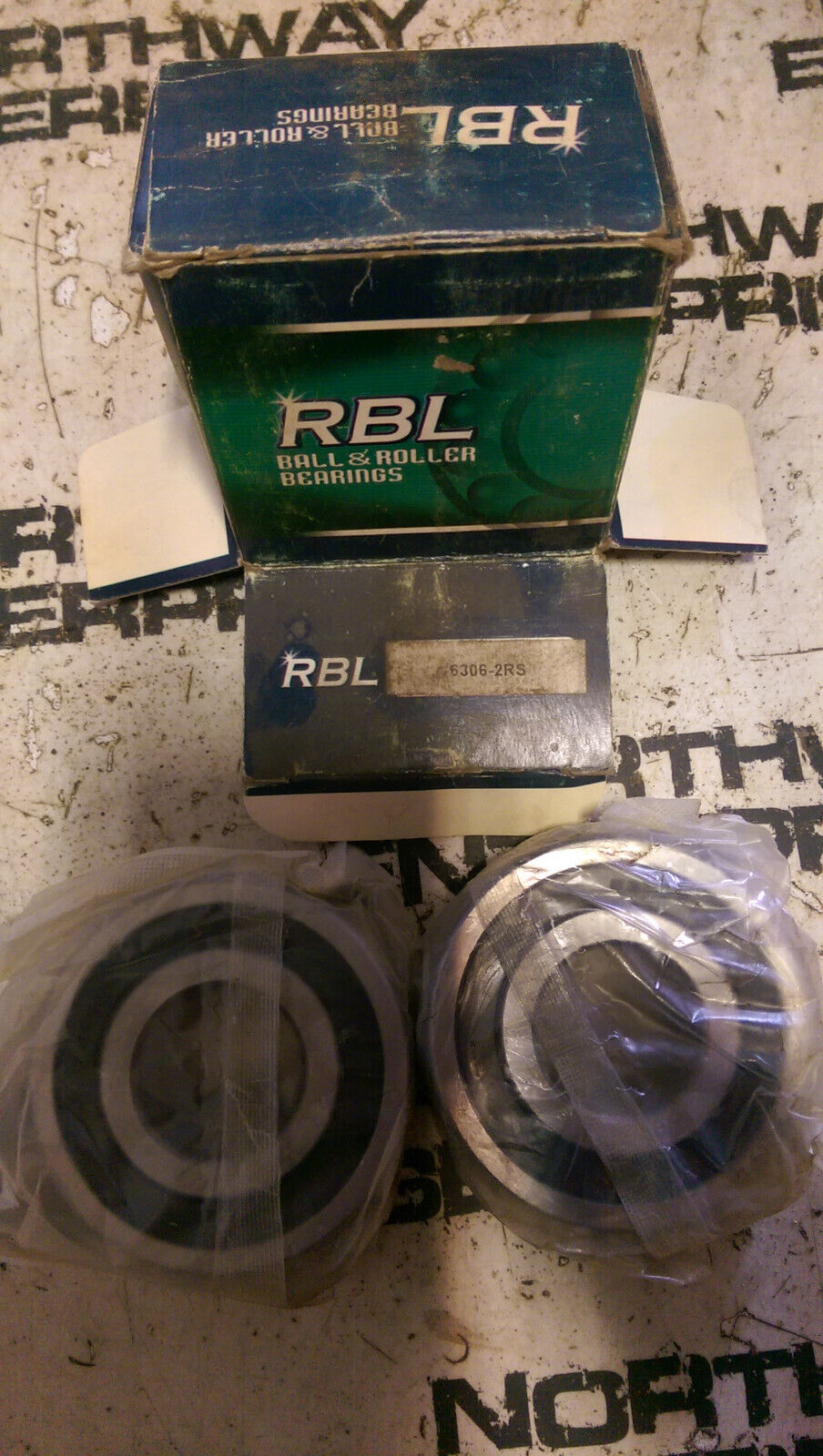 RBL 6306-2RS SET OF BEARINGS