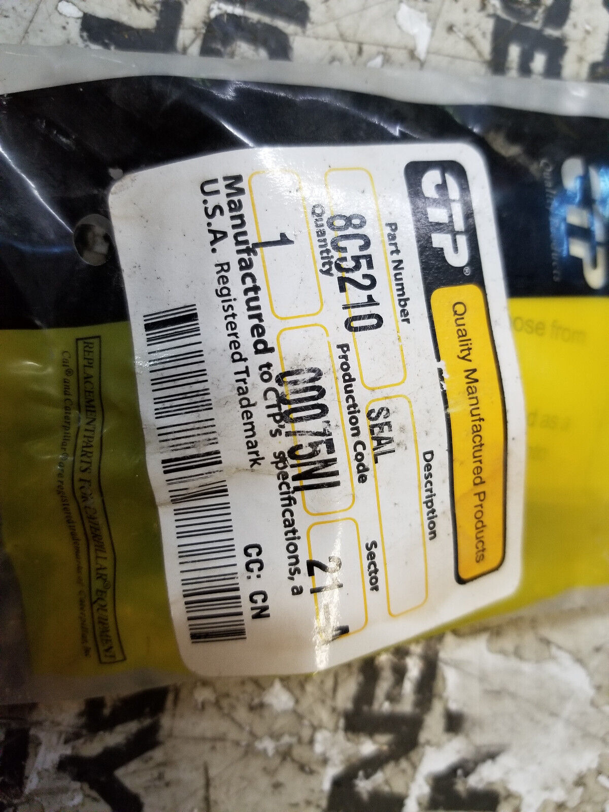 CAT 8C5210 SEAL 8C-5210
