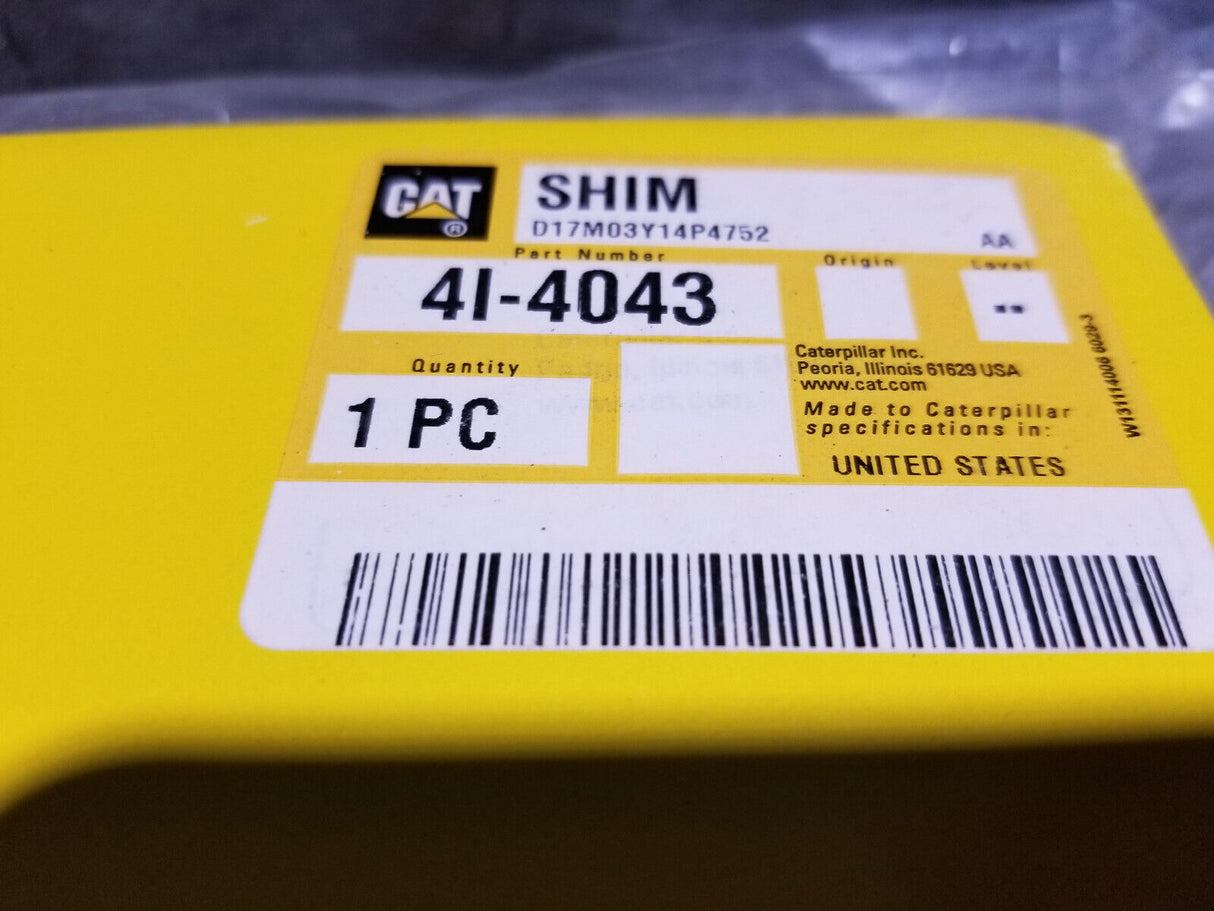 4I-4043 GENUINE CATERPILLAR CAT  4I4043 SHIM