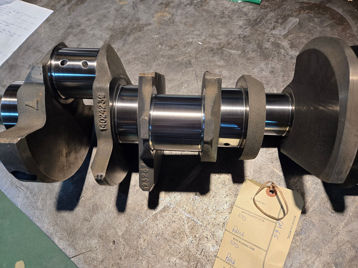 REMAN 6.5L CHEV DIESEL CRANKSHAFT 14024236 POLISHED SONOFLUXED