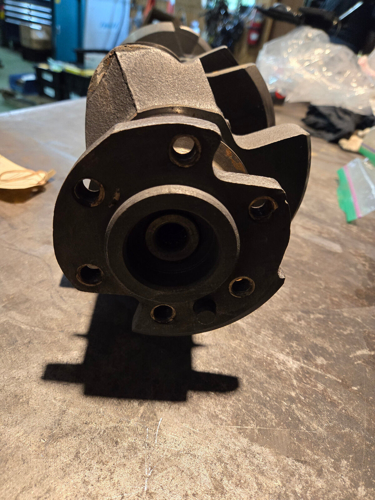 REMAN 6.5L CHEV DIESEL CRANKSHAFT 14024236 POLISHED SONOFLUXED