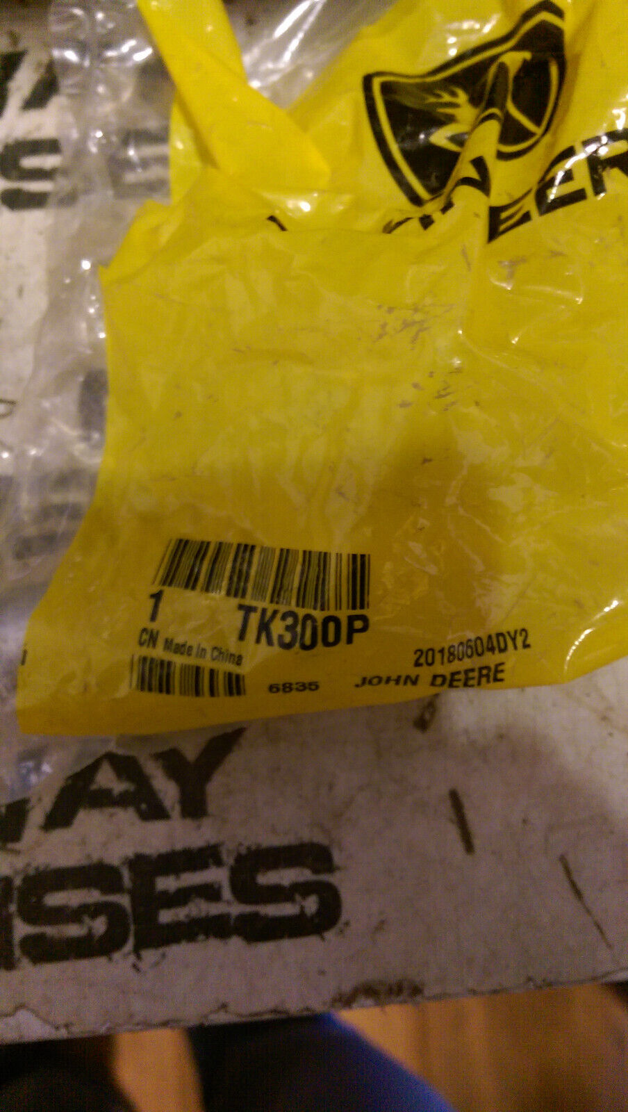 JOHN DEERE TK300P PIN FASTENER