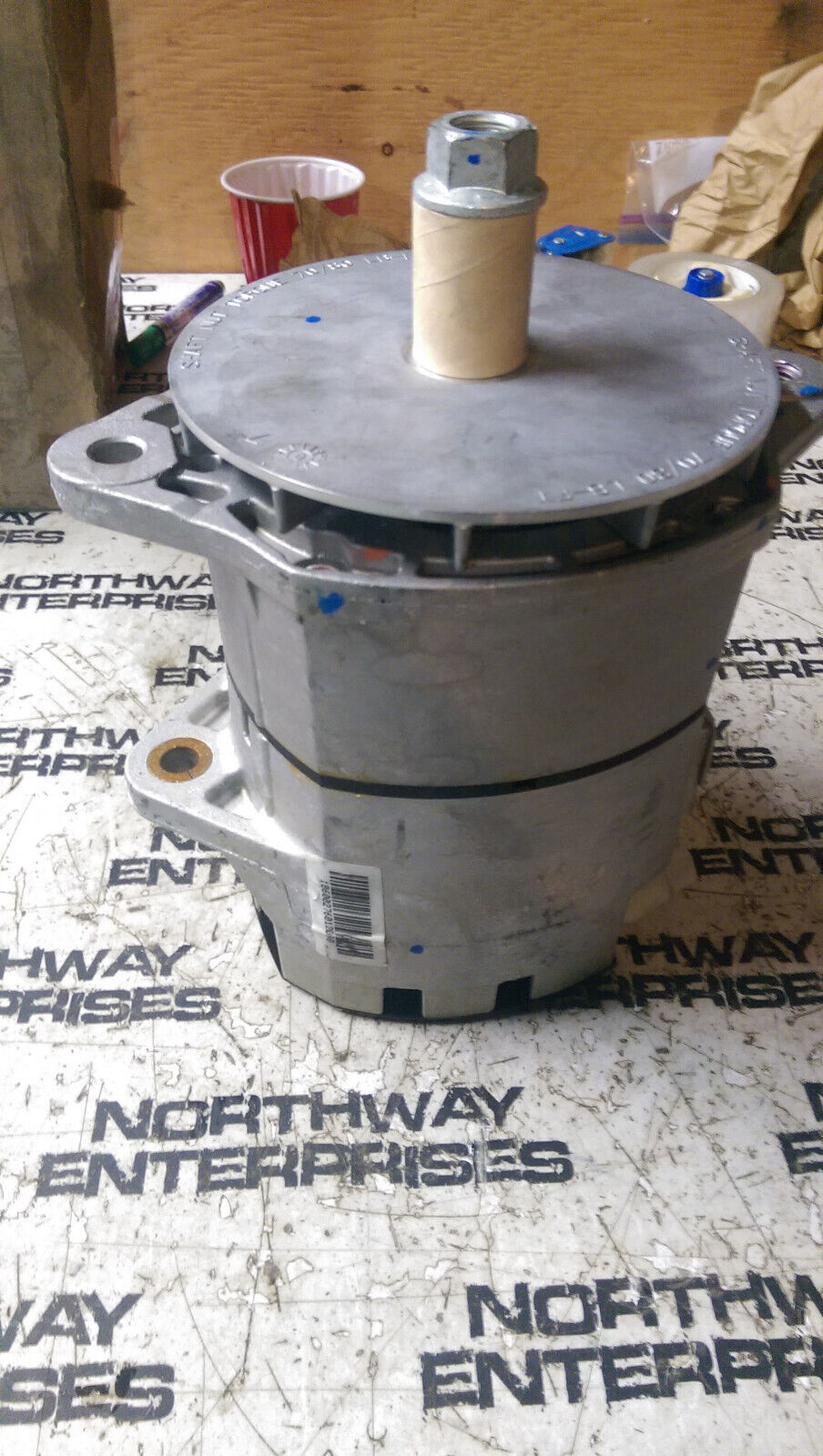 Caterpillar 316-7251 CAT 24 Volt 105 Amps Heavy Duty Alternator Aluminum Casting