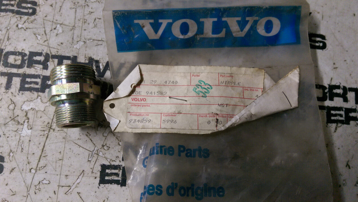 VOE941582 VOLVO NIPPLE 941582