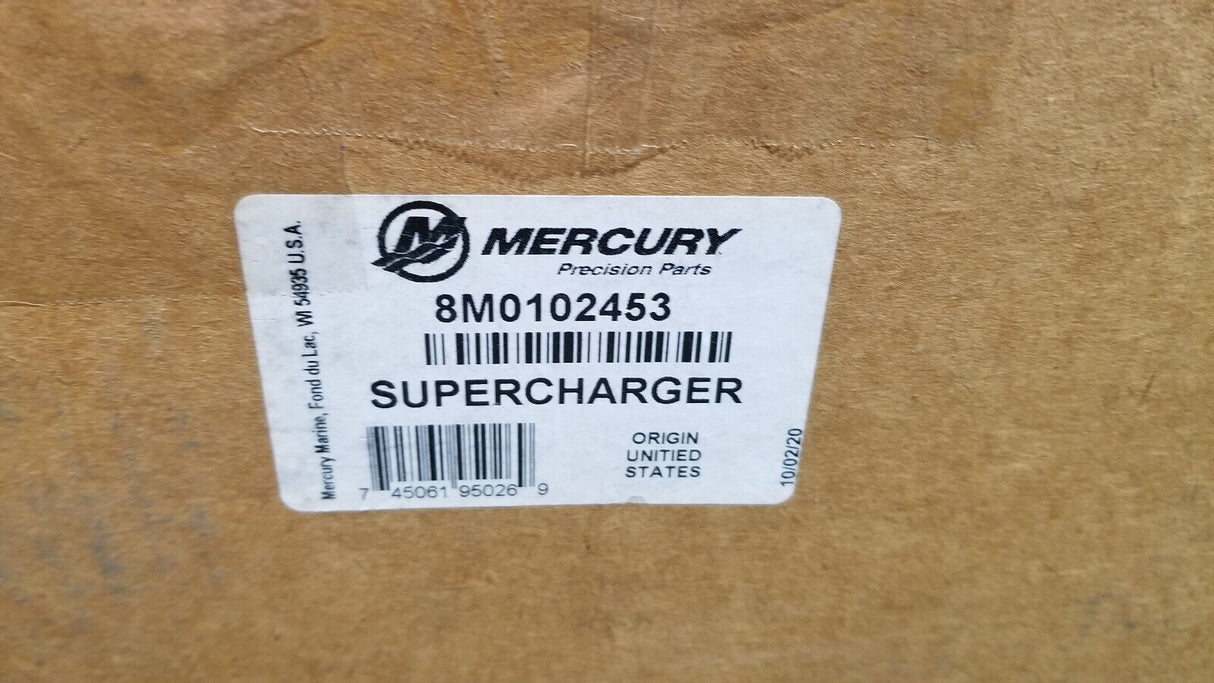 Mercury Verado 2.6L 350HP Supercharger Assembly 8M0102453