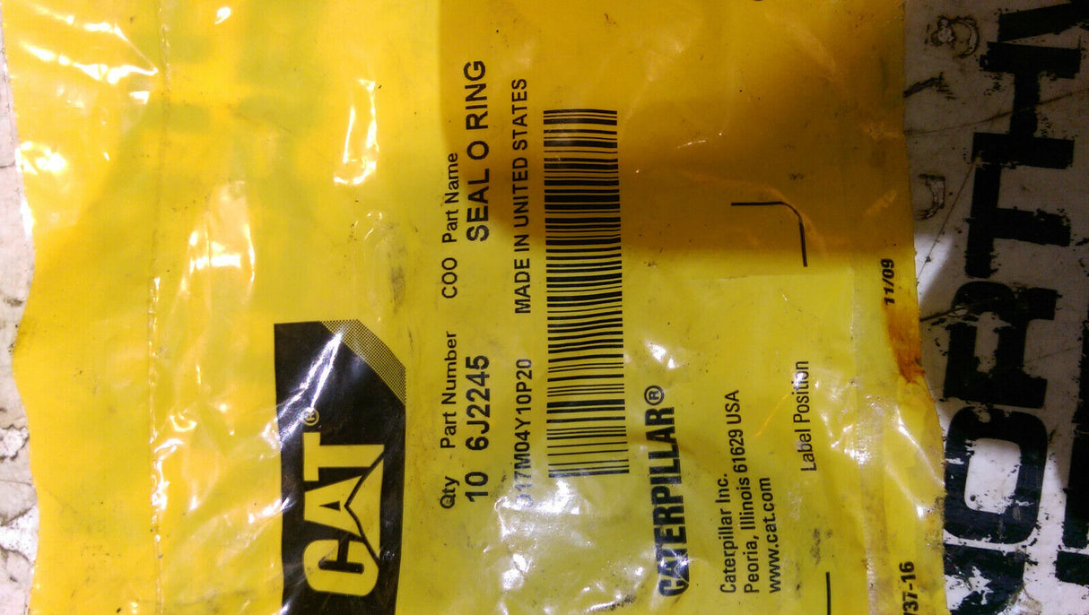 CATERPILLAR SEAL O RING 6J2245 NEW SET OF 10 ORINGS