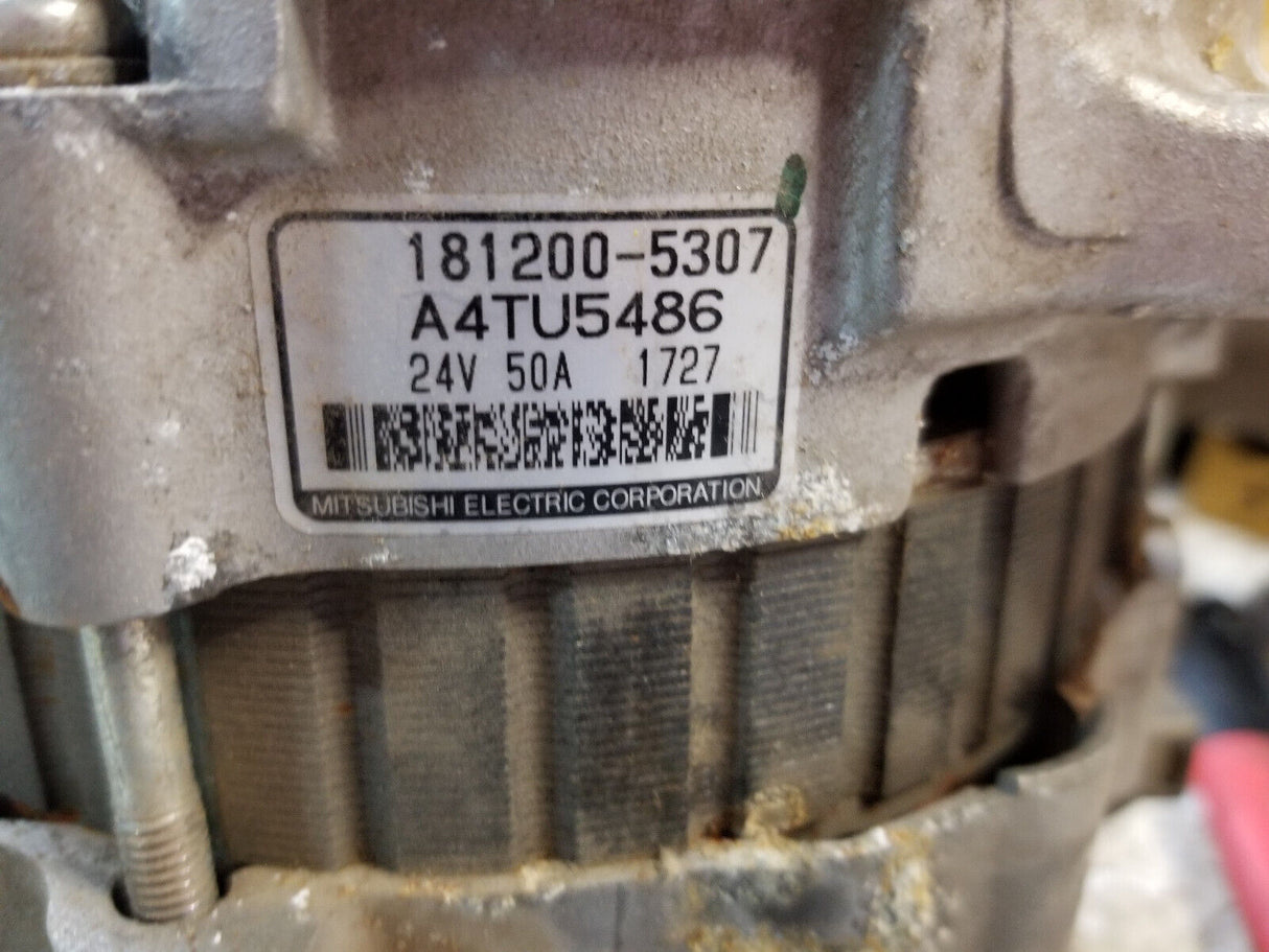 MITSUBISHI 181200-5307 ALTERNATOR A4TU5486 24V 50A